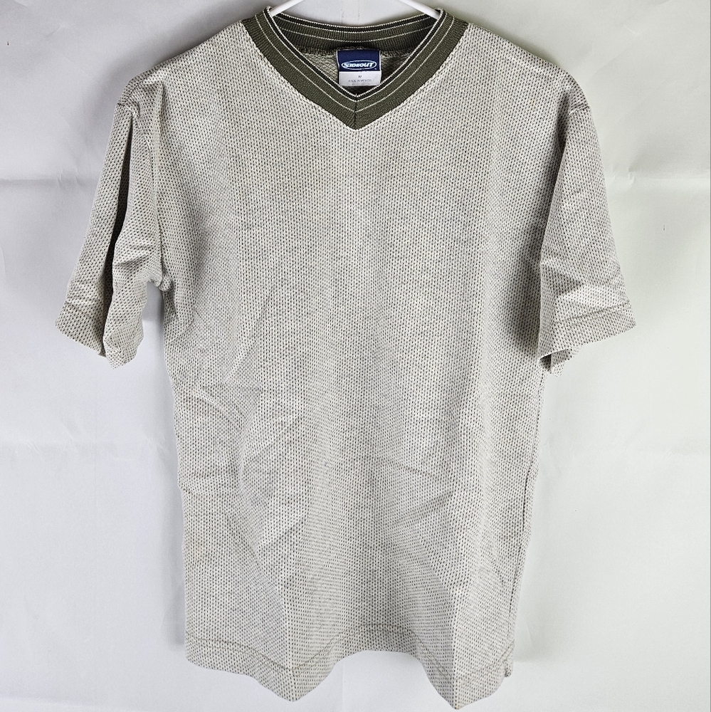Vintage Y2K Sideout T-Shirt Top Boys M Gorpcore Kidcore School Casual Loungewear